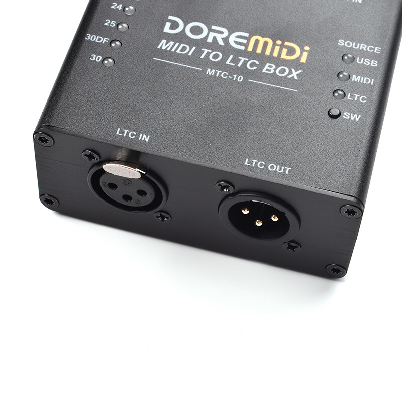 MIDI To LTC Box (MTC-10) Is A MIDI Time Code and SMPTE LTC Time Code Conversion