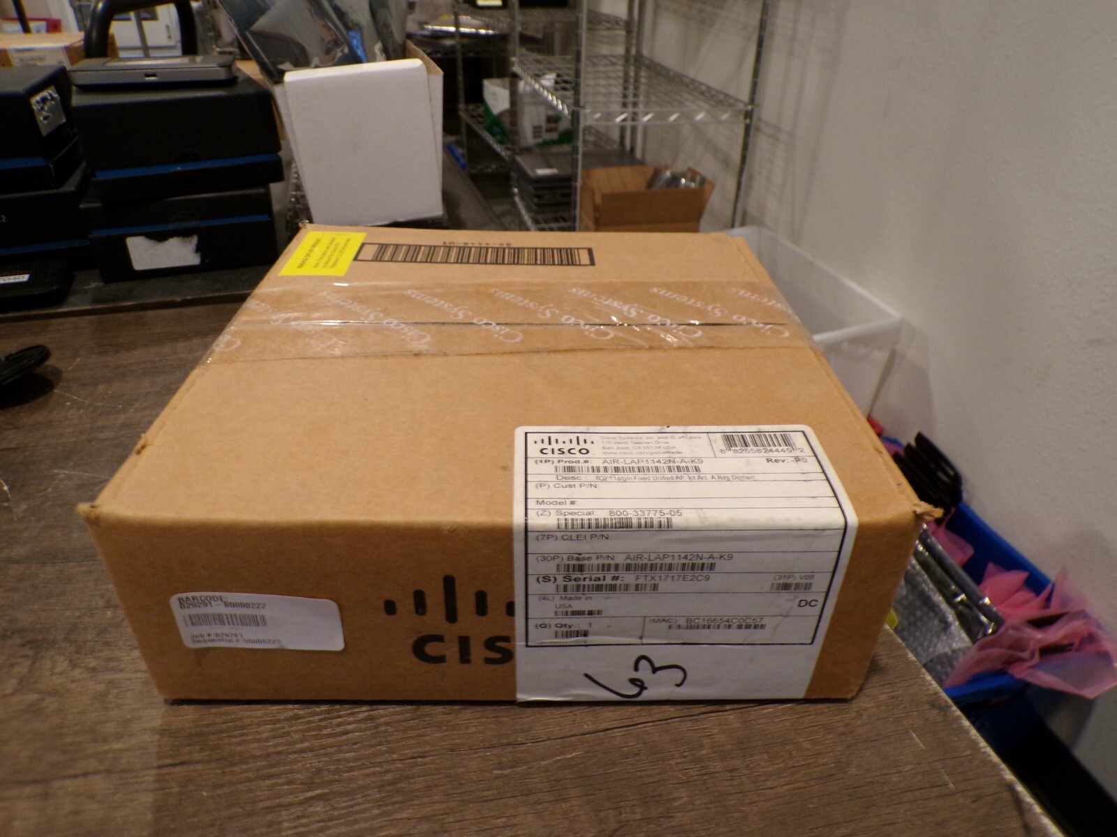 Cisco AIR-AP1142-AK9-5PR Wireless Access Point Fixed Unified AP BRAND NEW