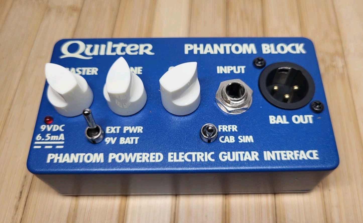 Quilter Labs Phantom Block Phantom Powered Electric Guitar Interface Mint