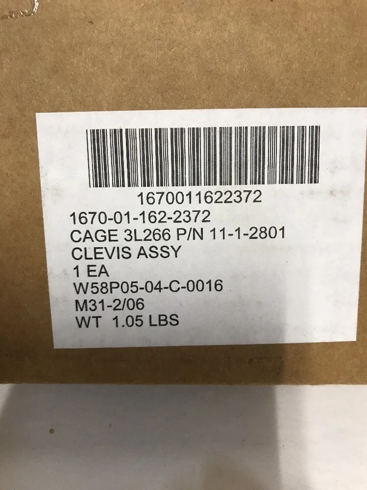 Clevis Assembly USGI NOS 2 Each