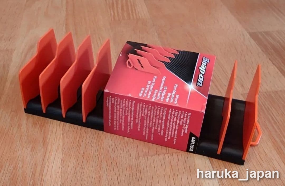 Snap-on KAPL10OR ORANGE 10" Anti-Slip Plier Organizer Tray Rack [Unused]
