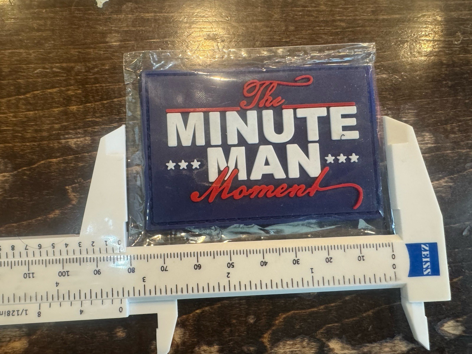 The Minute Man Moment Shot Show 2026 NEW PVC Patch Hook & Loop
