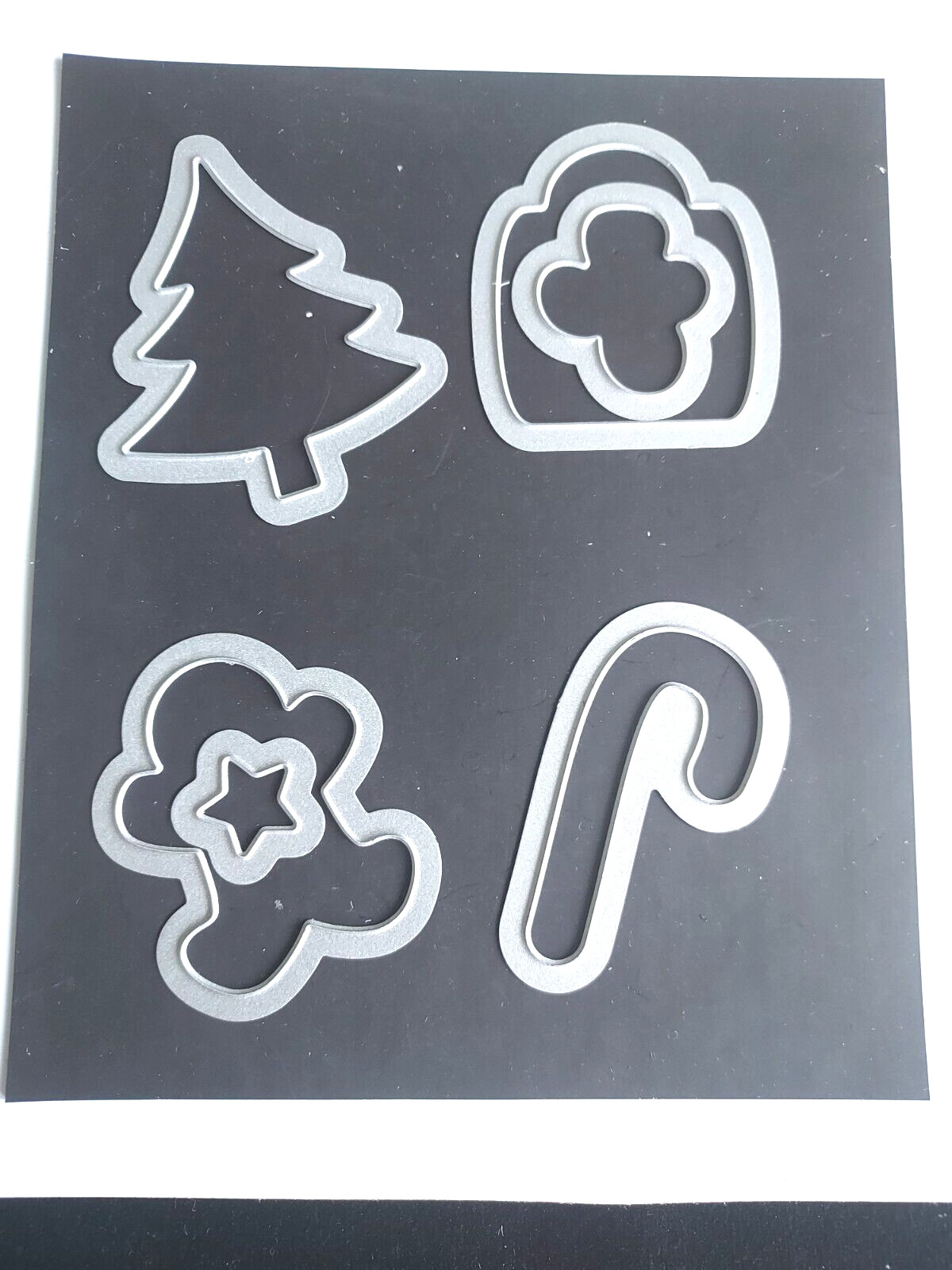 Stampin' Up! HOLIDAY COLLECTION Sizzix (6) FRAMELITS Dies - Used/Retired