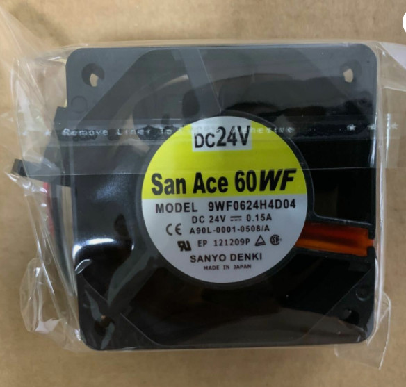 For Sanyo 9WF0624H4D04 60*60*25mm 24V 0.15A Cooling Fan Fanuc 3pin Plug