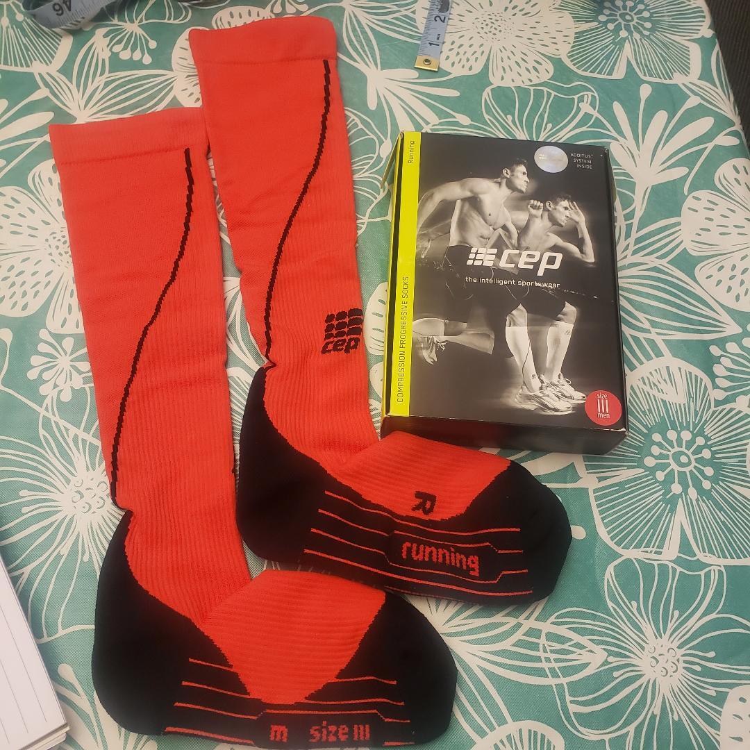 CEP Men's Full Tall Compression Progressive + Run Socks Pick Size & Color