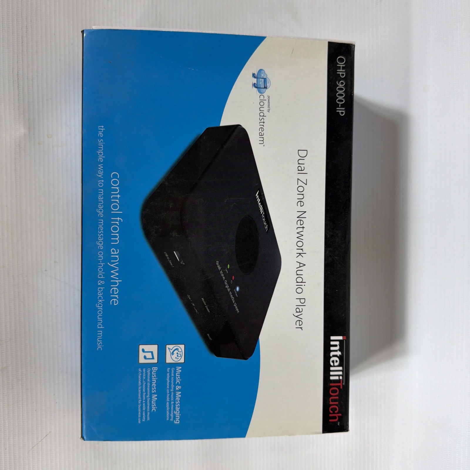 IntelliTouch Communications DualZone Network Audio Player OHP9000IP FREE SHIP
