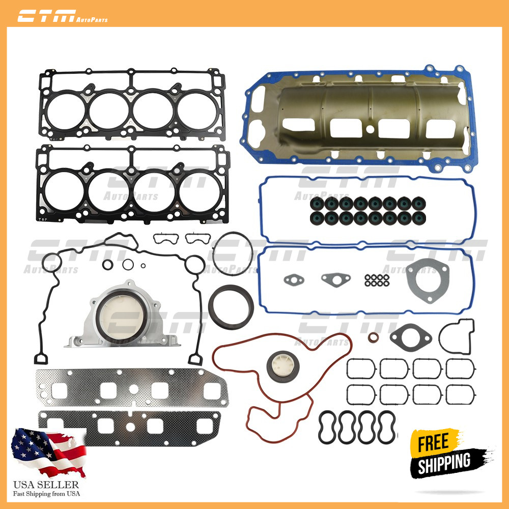 MLS Full Gasket Set Fit 05-08 Chrysler 300 Dodge Charger Magnum Jeep 5.7L HEMI