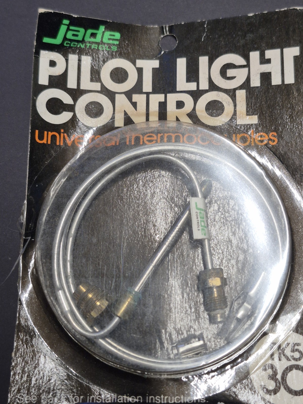 Jade 30" TK5 Universal Gas Pilot Light Control