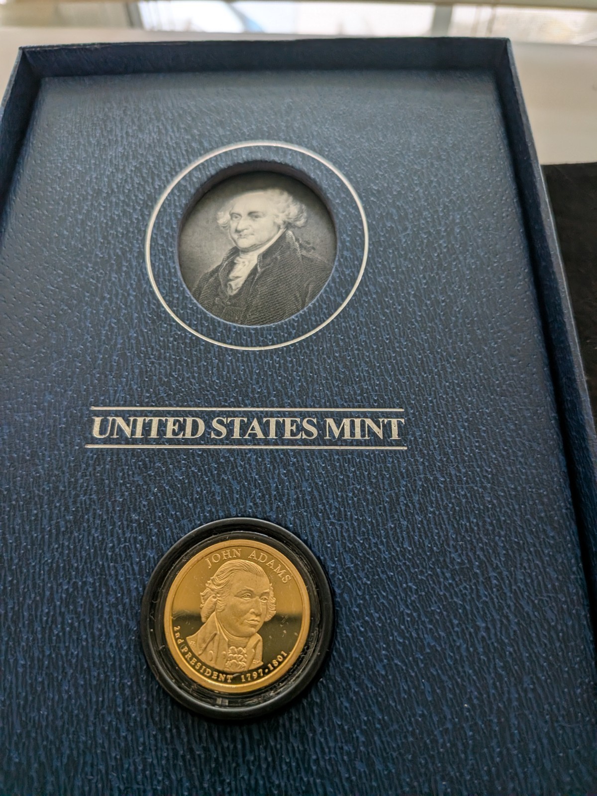 Usa Mint Presendtial John Adams Signature Set