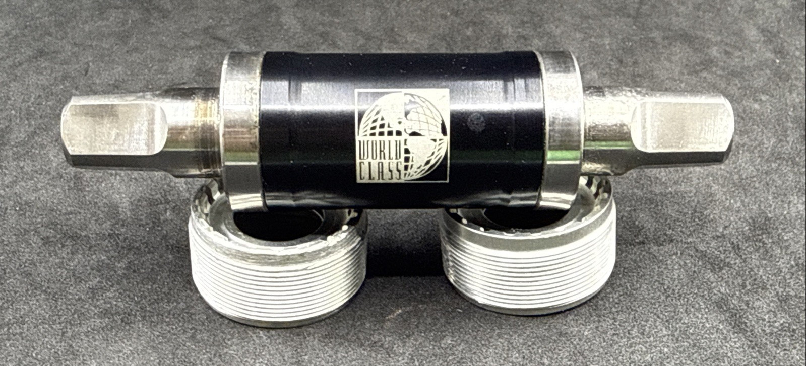 World Class Titanium Bottom Bracket 68 / 73 x 123 mm Square Taper Ti 90s MTB GT