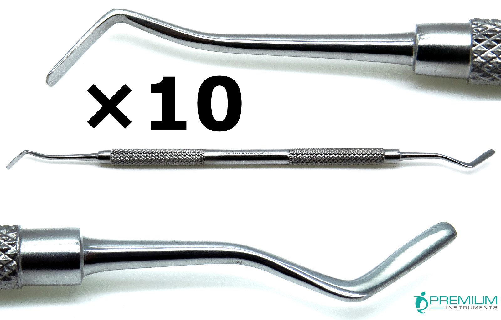 10× Composite Filling 1503 Double End 2.1mm/2.4mm Dental Restorative Instruments