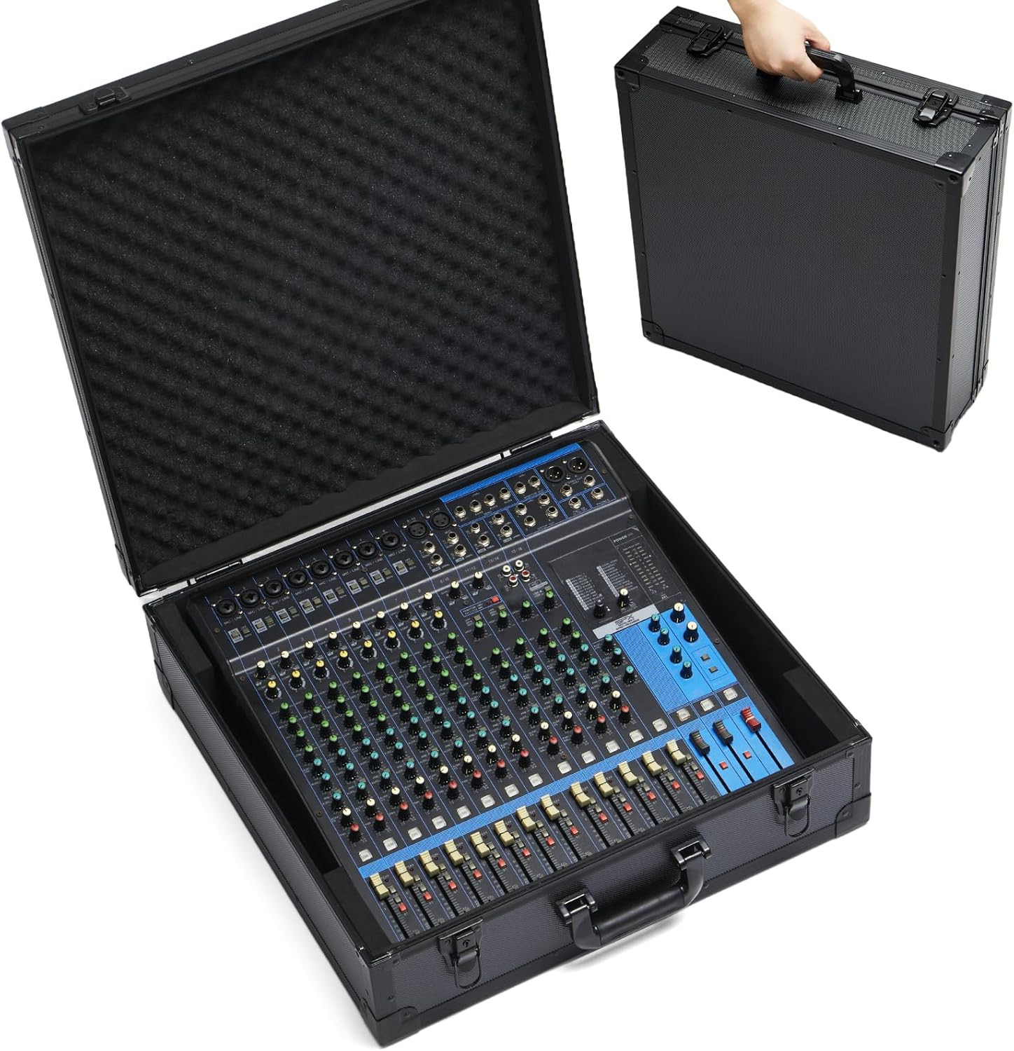 Mixer Case for Yamaha MG16XU/ MG20XU | Protective Hard Shell Carrying Storage Gi