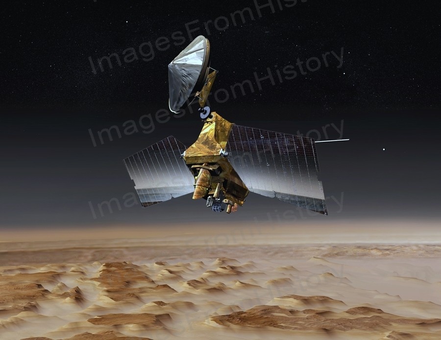 8x10 Print NASA Mars Reconnaissance Orbiter Spacecraft Red Planet #NASA