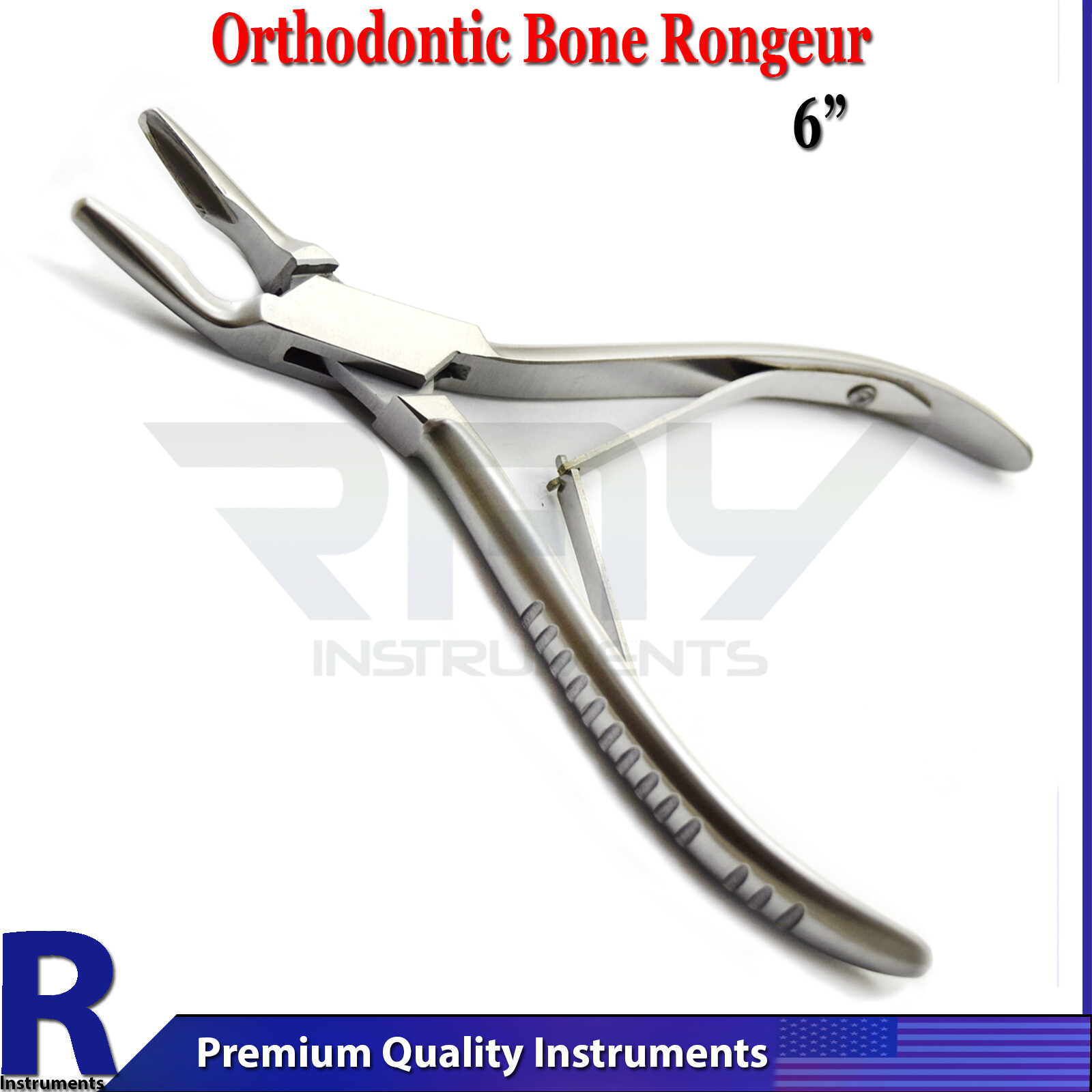 Dental Bone Rongeurs Plier Surgical Tissue Trimming Recontour Cutting Forcep