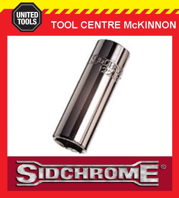 SIDCHROME SCMT12241 1/4” DRIVE 6pt 10mm TORQUEPLUS DEEP SOCKET