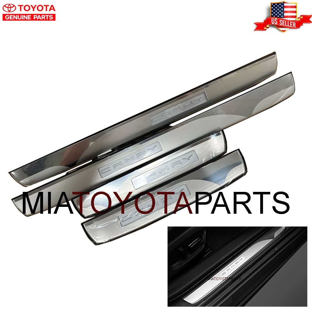 Genuine Toyota 2018-2024 Camry HV OEM Illuminated Door Sills PT922-03184