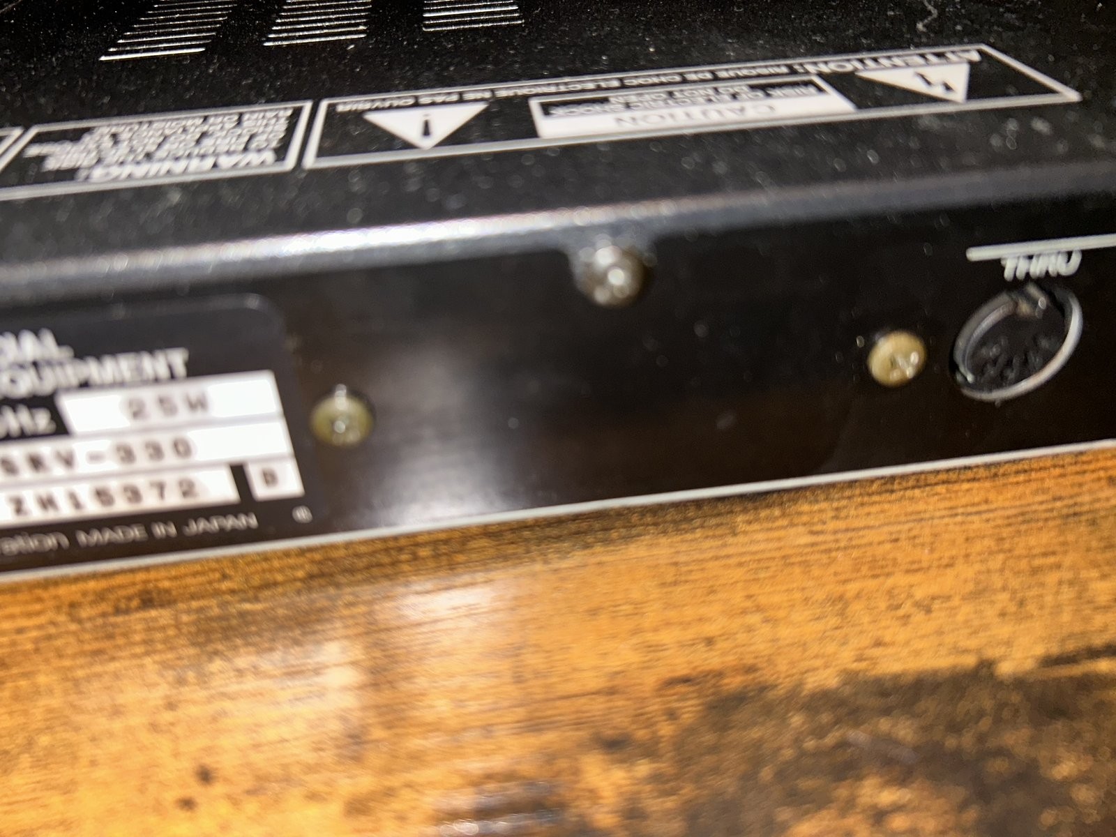 Roland SRV-330 Dimensional Space Reverb - Tested Working 1U Rack