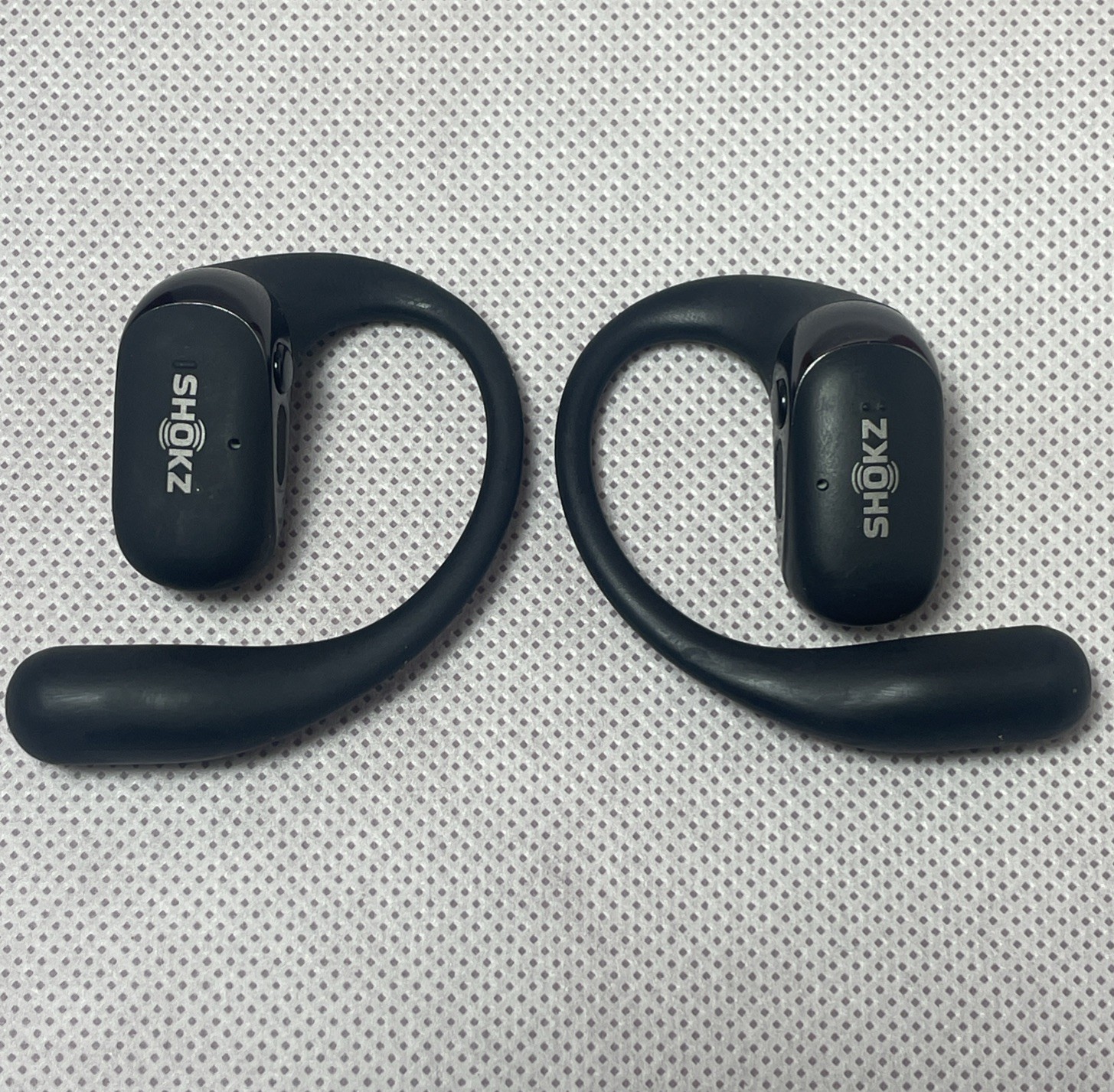 *AS-IS* Shokz OpenFit 2 Open-Ear Earbuds only T920 Black (NO POWER/UNRESPONSIVE)