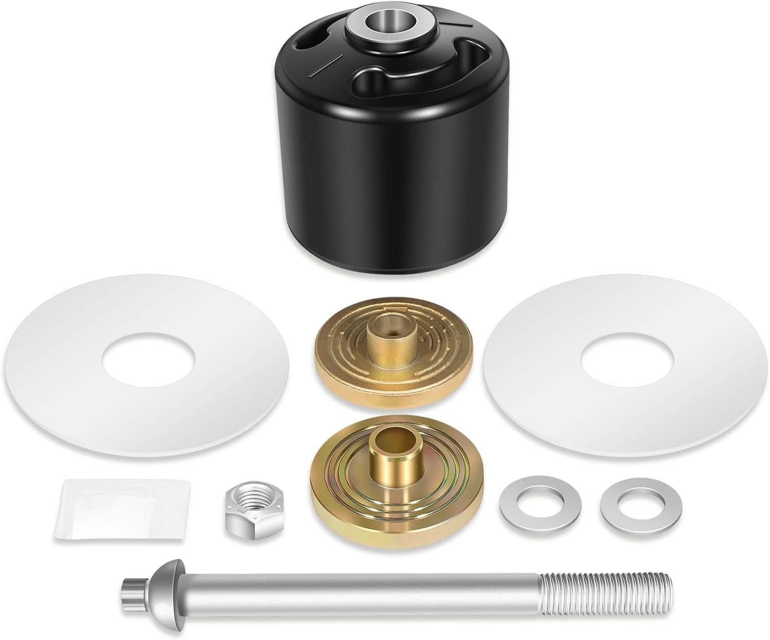 Quik-Align Pivot Bolt Bushing Kit w/Alignment Collar for Hendrickson Turner Lift