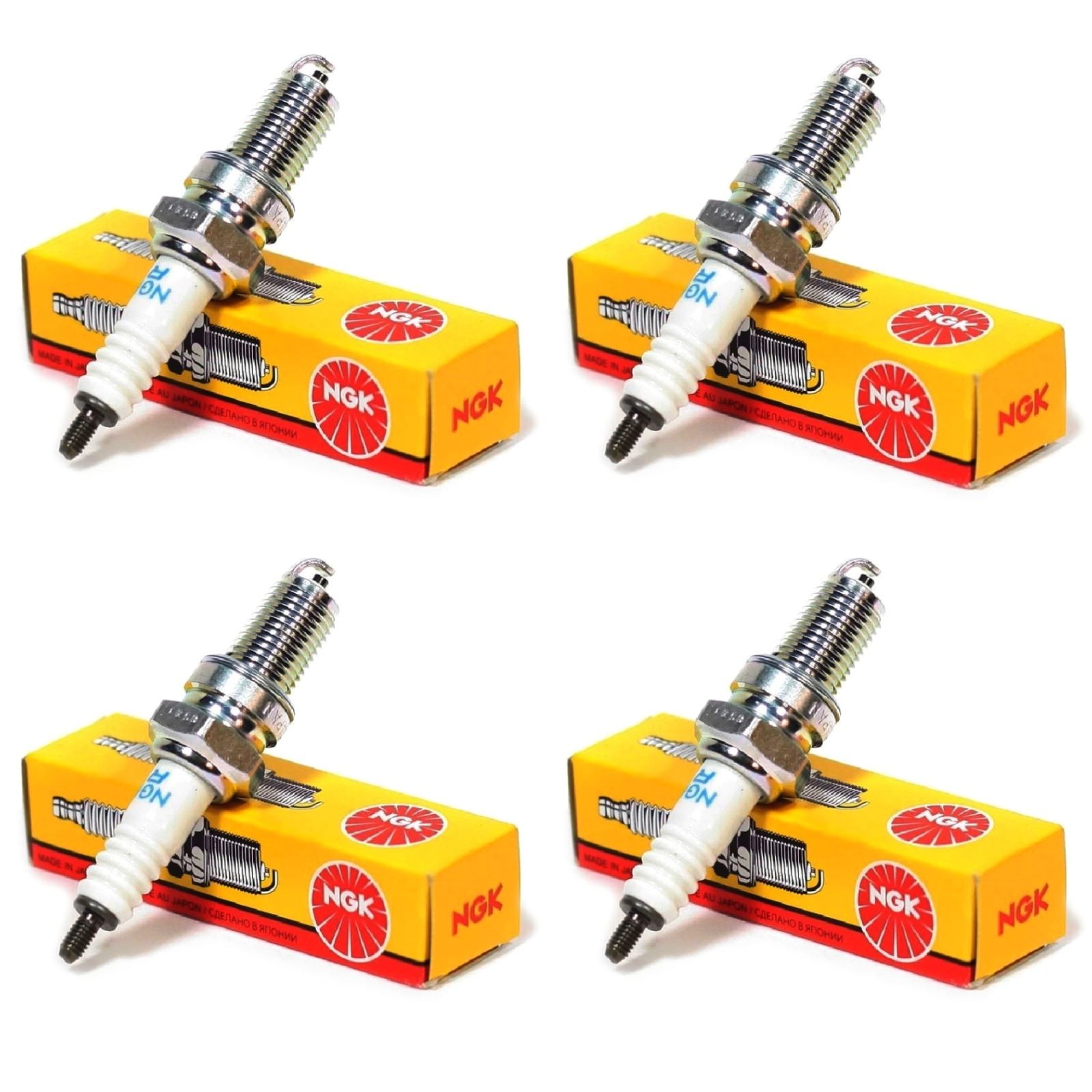 4x NGK DPR8EA-9 Spark Plugs for Triumph Speed Triple 955i 99-01