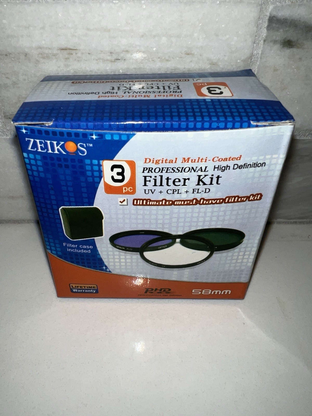 Canon 58mm Filter Kit LP-E5 battery plus Misc Accessories