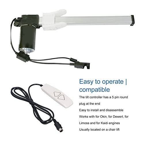 LiebeWH Lift Chair Remote Control Replacement Universal Two Button 5 Pin ABS ...