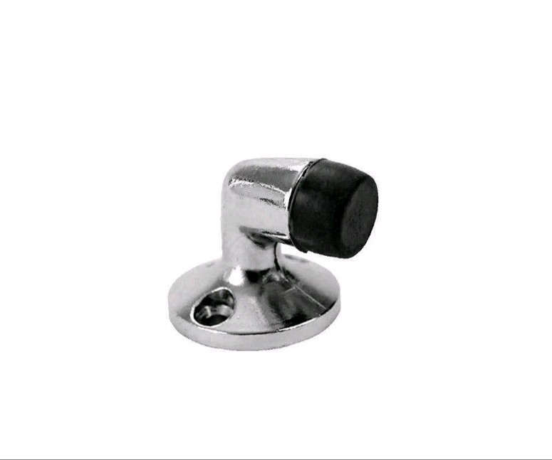10 pcs DON-JO 1432 626 Cast Aluminum Door Stopper Coated Satin Nickel Plated.