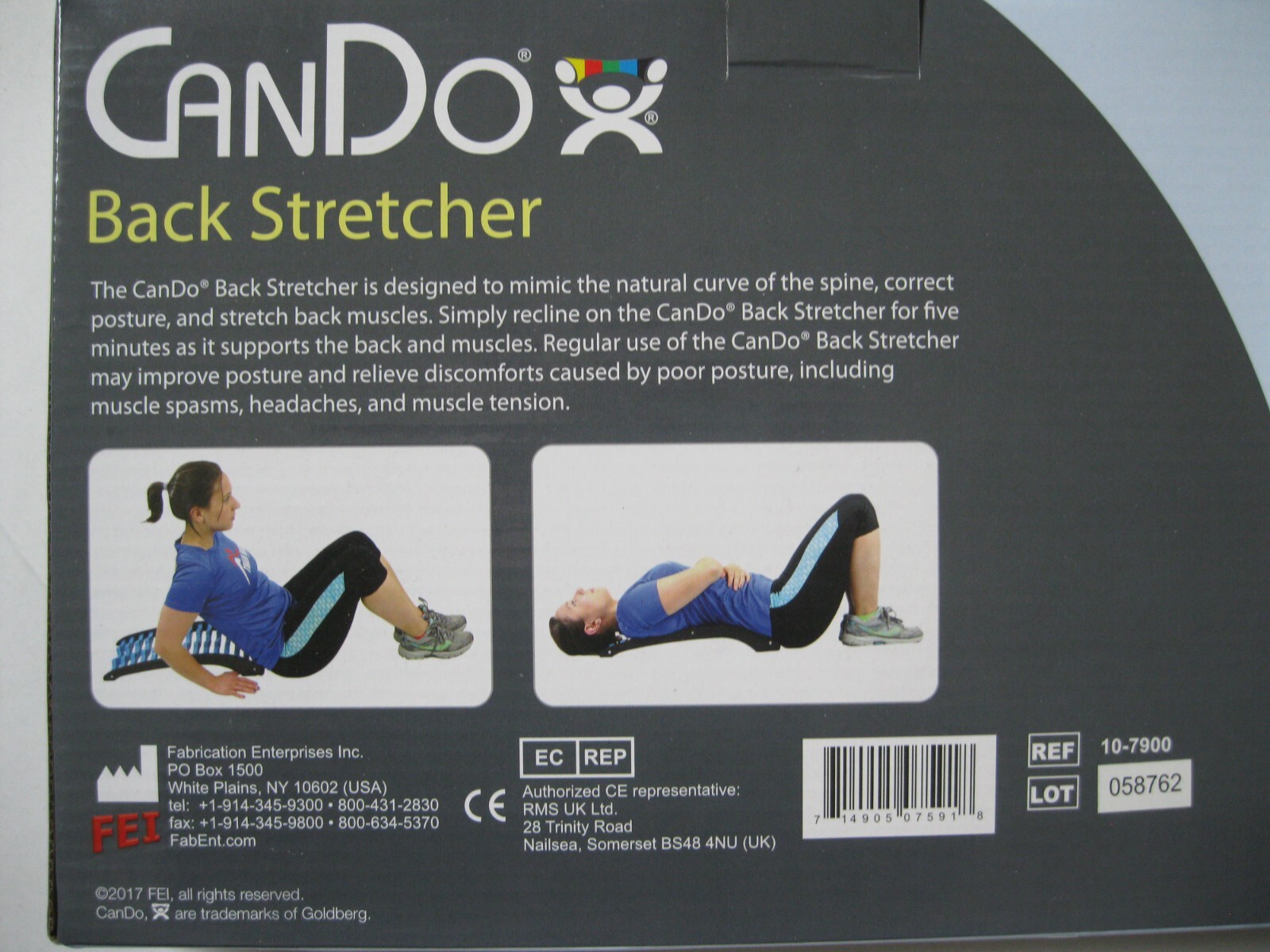 CanDo Orthopedic Traction Device Back Stretcher Chiropractor Pain Relief