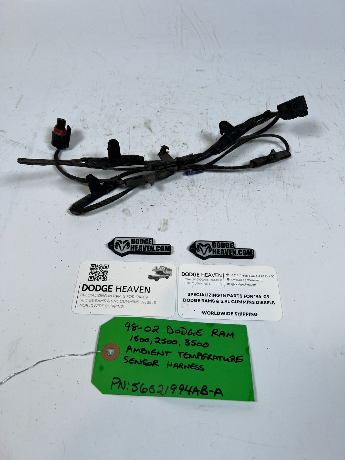 OEM 1994-2002 Dodge Ram 1500-3500 Ambient Temperature Sensor Harness 56021994AB