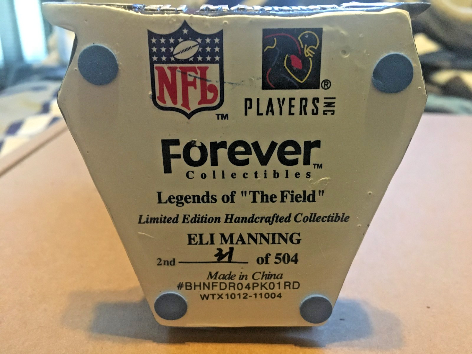 Eli Manning Draft Day 2004 Bobblehead Forever Collectibles 31/504
