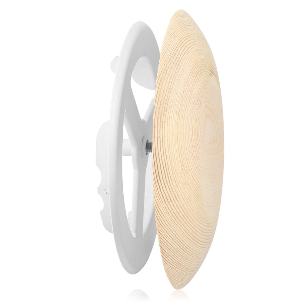 Sauna Room Air Vent 3.74" Round Pine Wooden Sauna Adjustable Exhaust Air Ventila