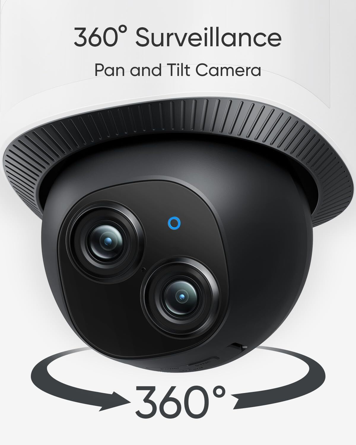 eufy Floodlight Camera E340 Security Camera 3K Dual Camera Color Night Vision