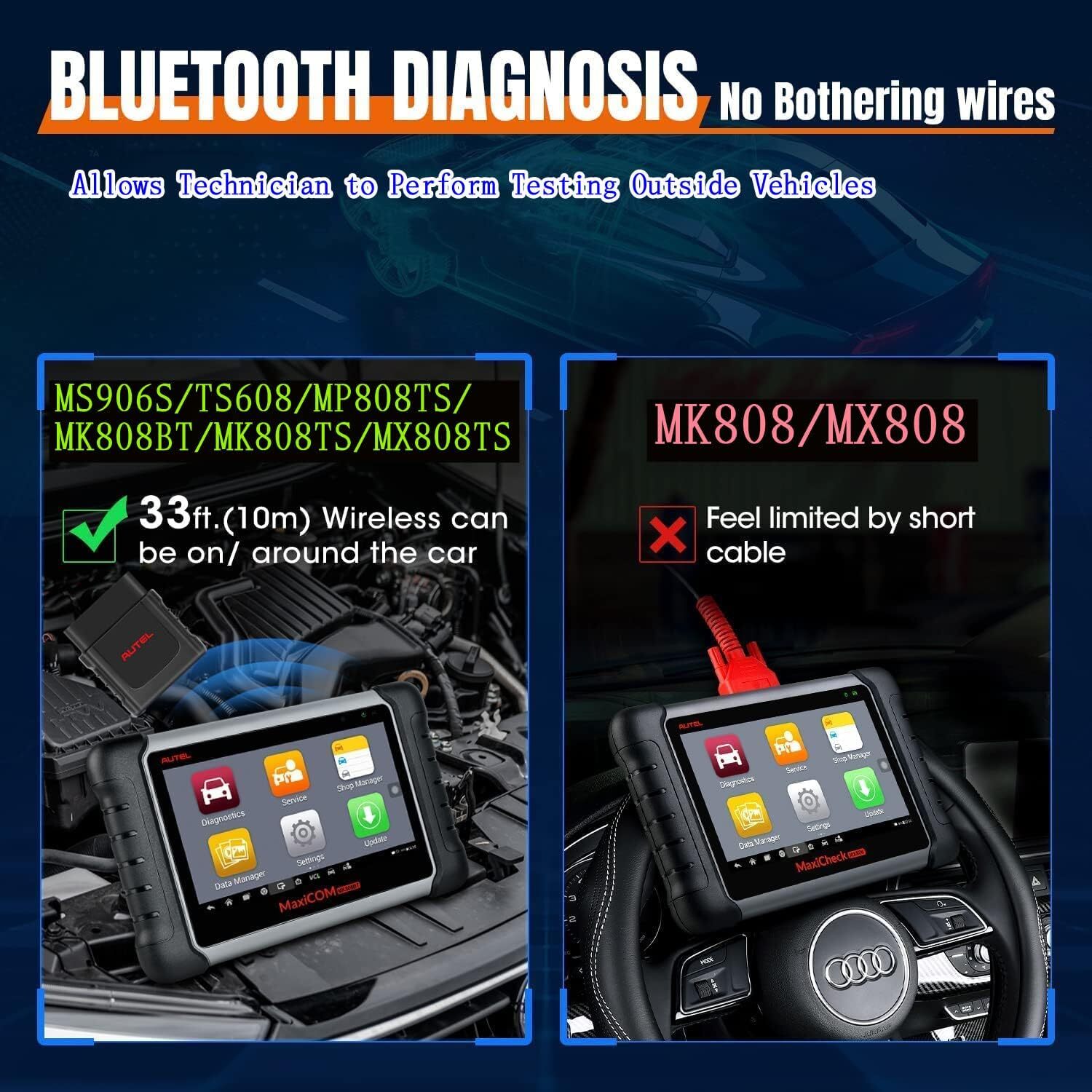 Autel MaxiVCI Mini Bluetooth VCI Mini Diagnostic Interface Wireless Connector