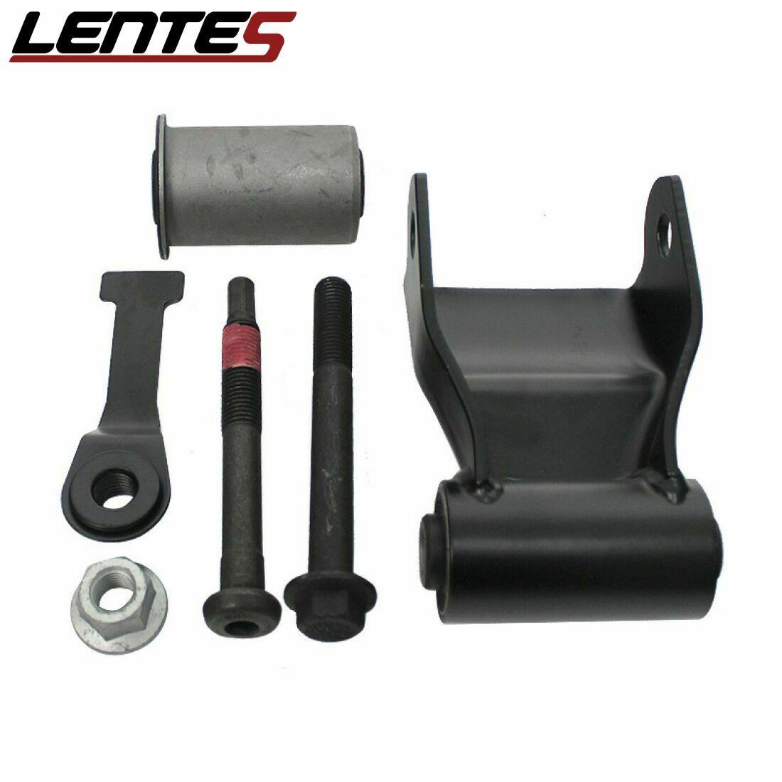 Pair Rear Leaf Spring Shackle Bracket Kit for 2003-13 Dodge Ram 2500 3500 Pickup