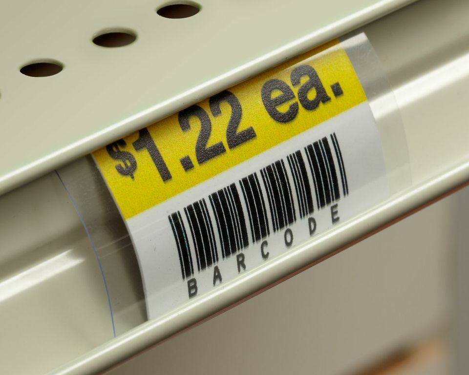 Gondola Shelving Insert Strips 2" x 1.25" - Gondola Chips-Ticket Molding