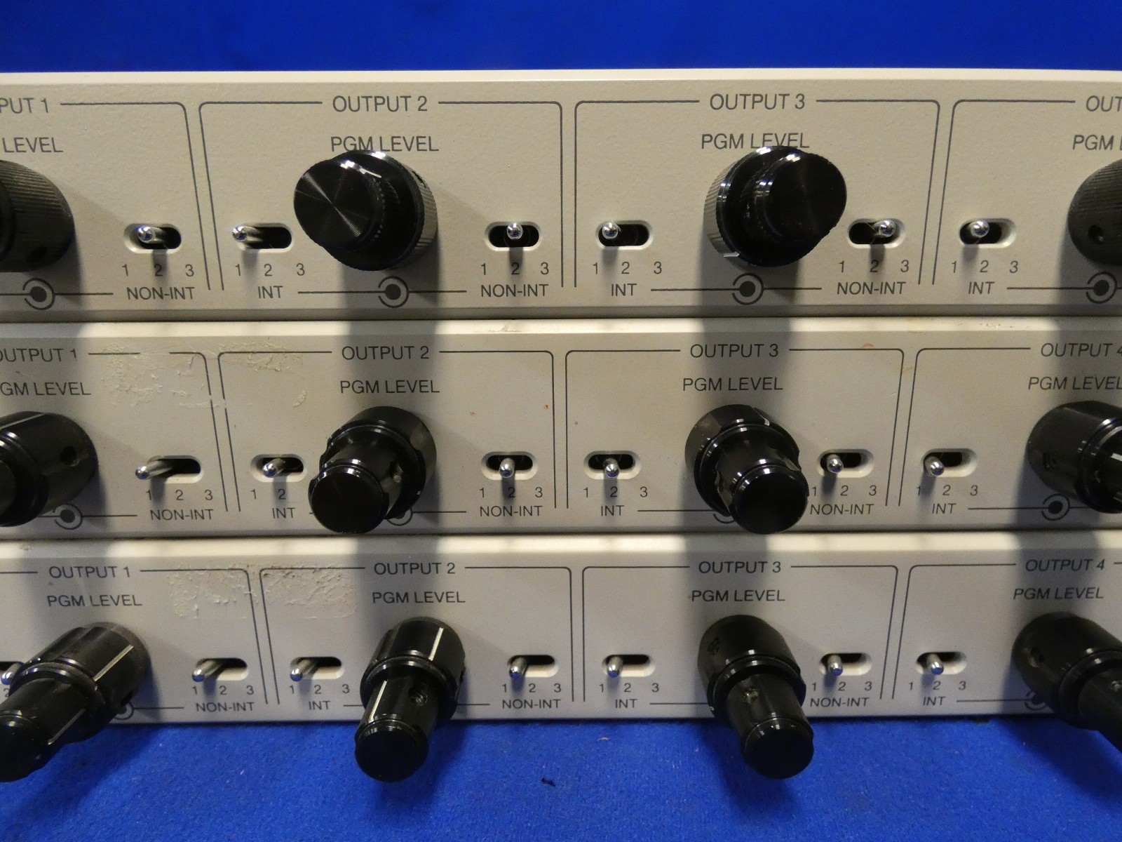 RTS Systems Series 4000 IFB System Central Electronics Model 4010 (QTY 3 Total)