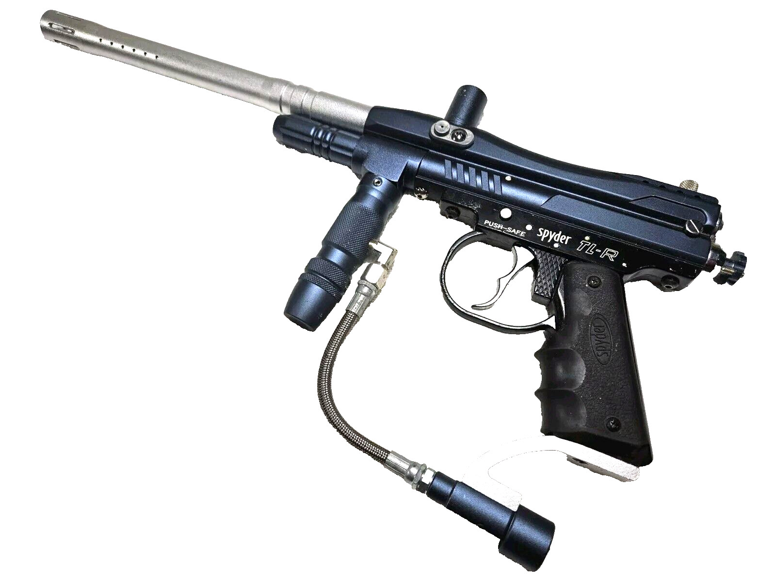 Blue Spyder TLR Tournament Level Vertical Grip Paintball Gun 12 Inch Barrel