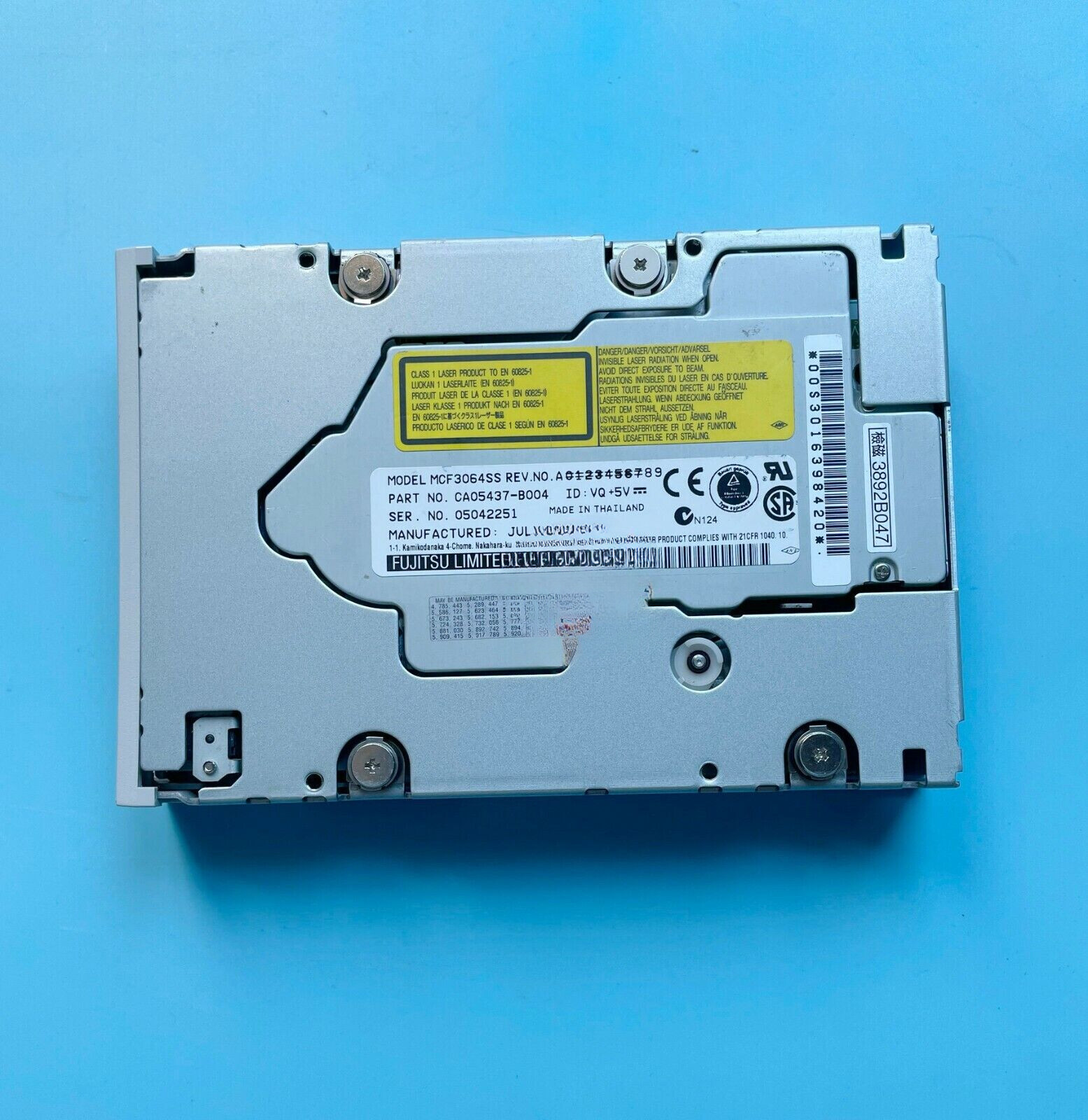 Compatible MCF3064SS 640MB SCSI Internal MO optical drive