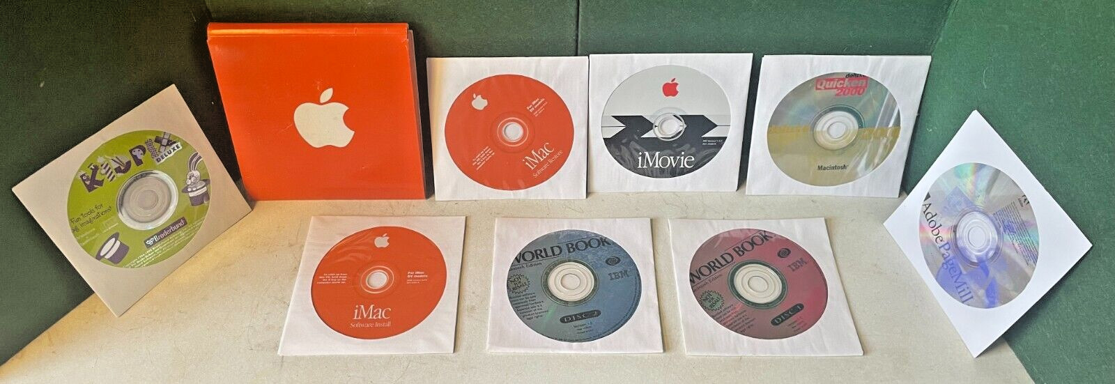Vintage Apple iMac DV Software Package, Software Install & Restore CDs, More