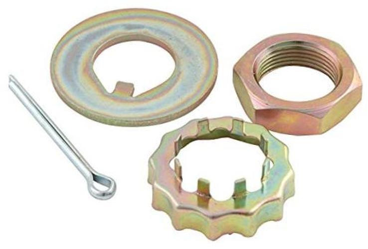 ALL72161 2-3/32' Spindle Lock Nut Kit for Stock Ford Pinto/Mustang II Spindles