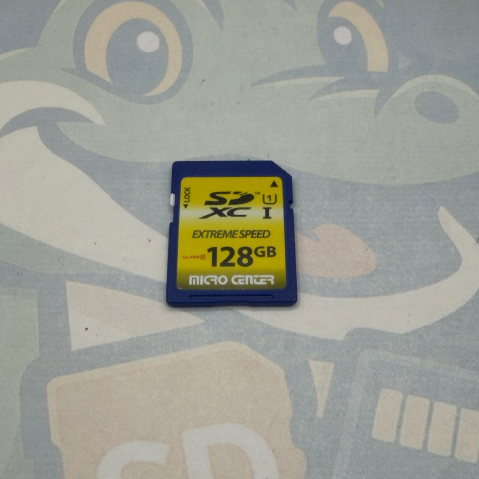 128GB - MICROCENTER Extreme Speed SD Card - Untested  - GC679