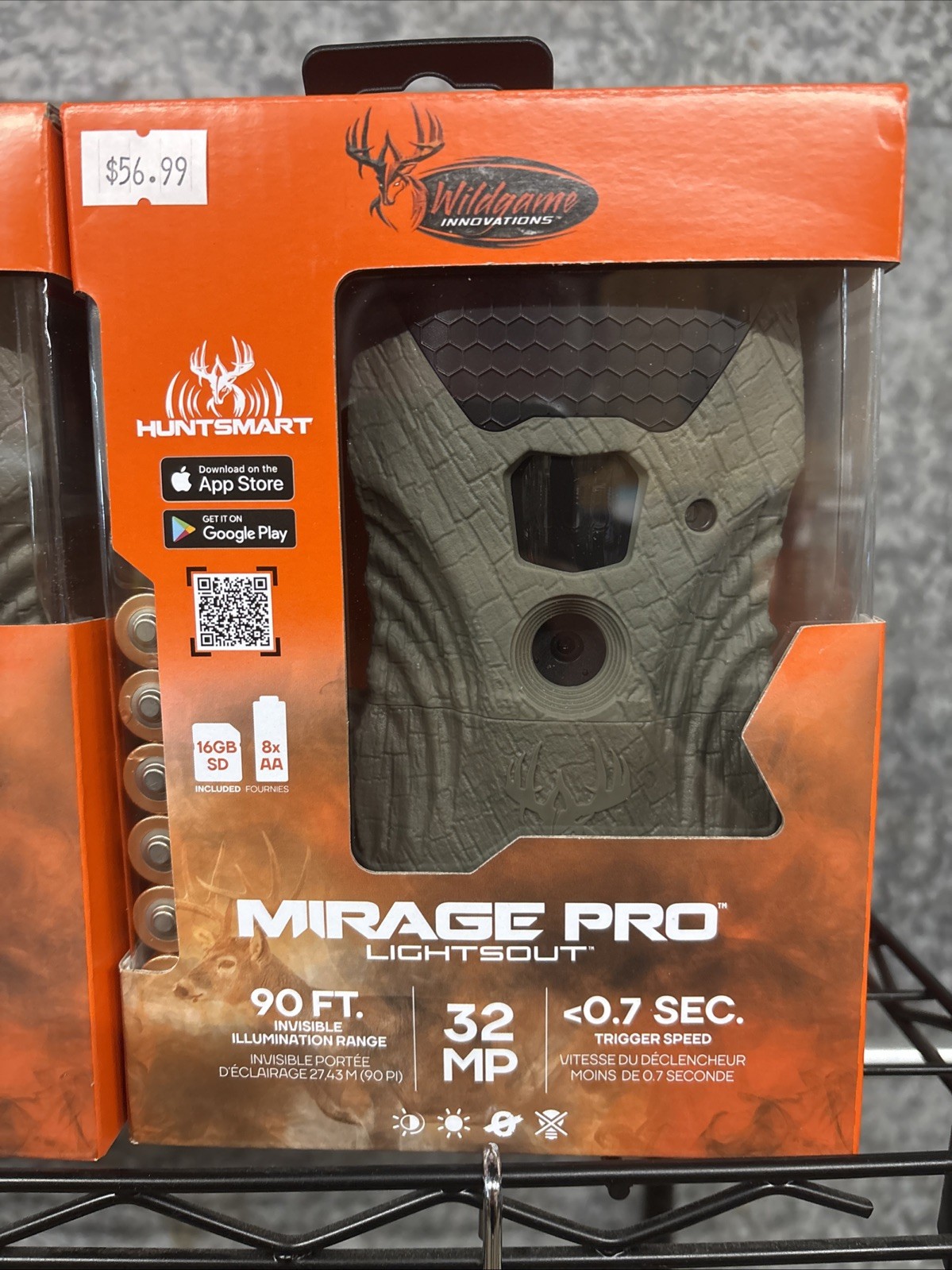WildGame Innovation Mirage Pro Lights out 32MP Trail Camera