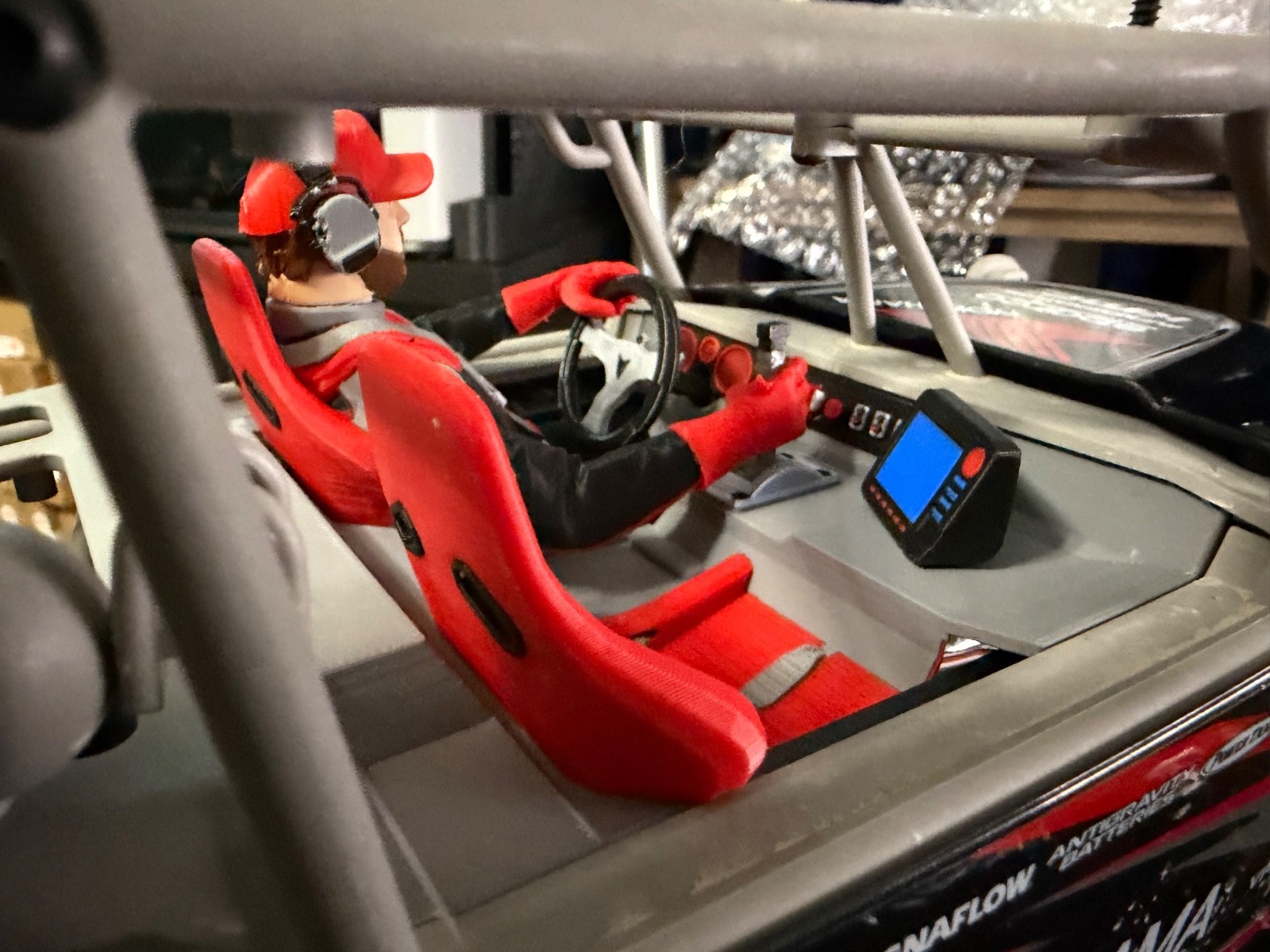 Vanquish H10 Optic Knights Customs Full Color Interior For RTR Yokohama grey
