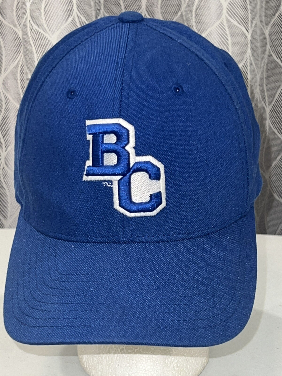 BC Interlocked Royal BluHat Cap Stretch Band L-XL Richardson Brand EUC