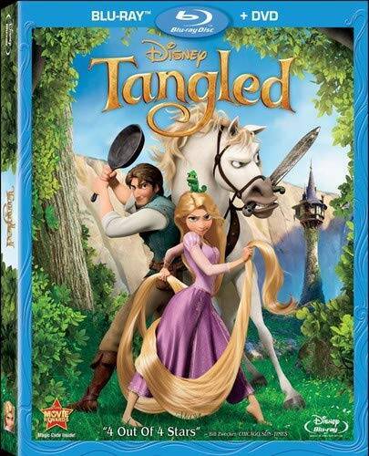 Tangled (Two-Disc Blu-ray/DVD Combo) - Blu-ray - GOOD