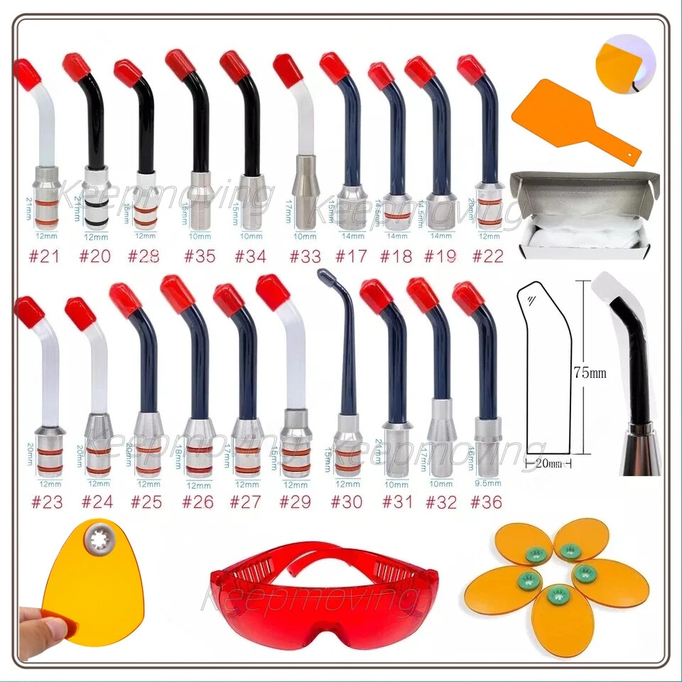 Dental Optical Fiber Guide Rod Tips For LED Lamp Curing Light Universal 20Models