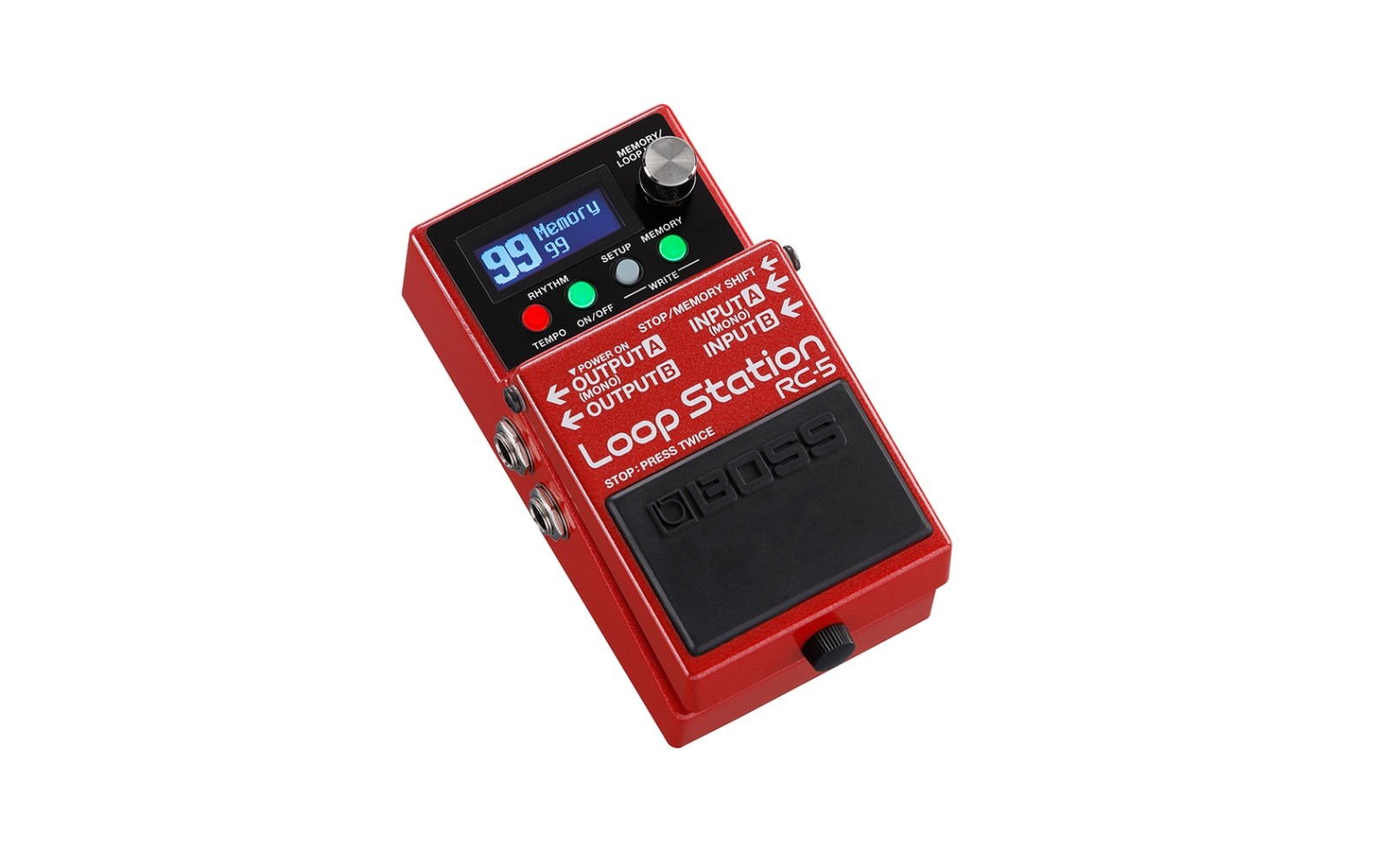 Boss RC-5 Loop Station Phrase Recorder Guitar Effects Looper Pedal