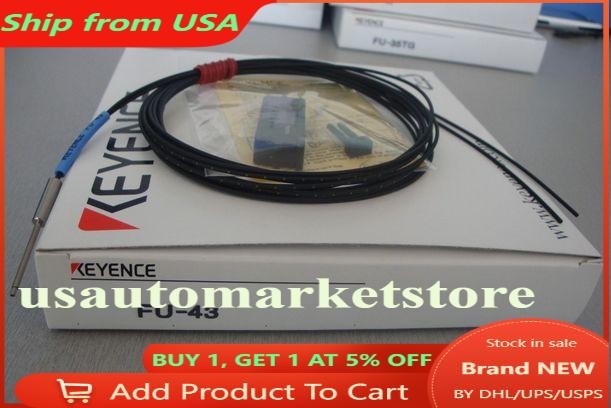 FU-43 FU 43 New Keyence Fiber Optic Sensor New in box free shipping
