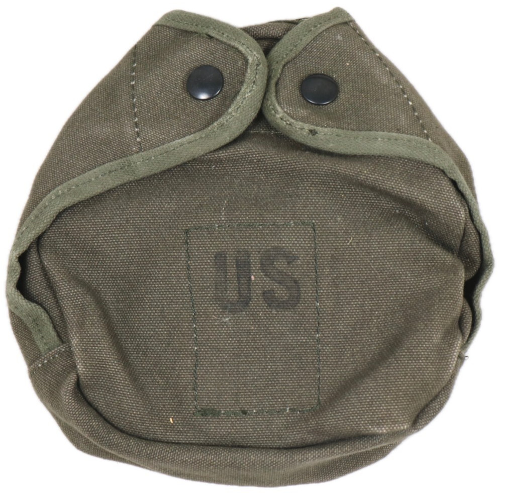 US Military 1 Quart Canvas Canteen Pouch Army 1QT Water Cover