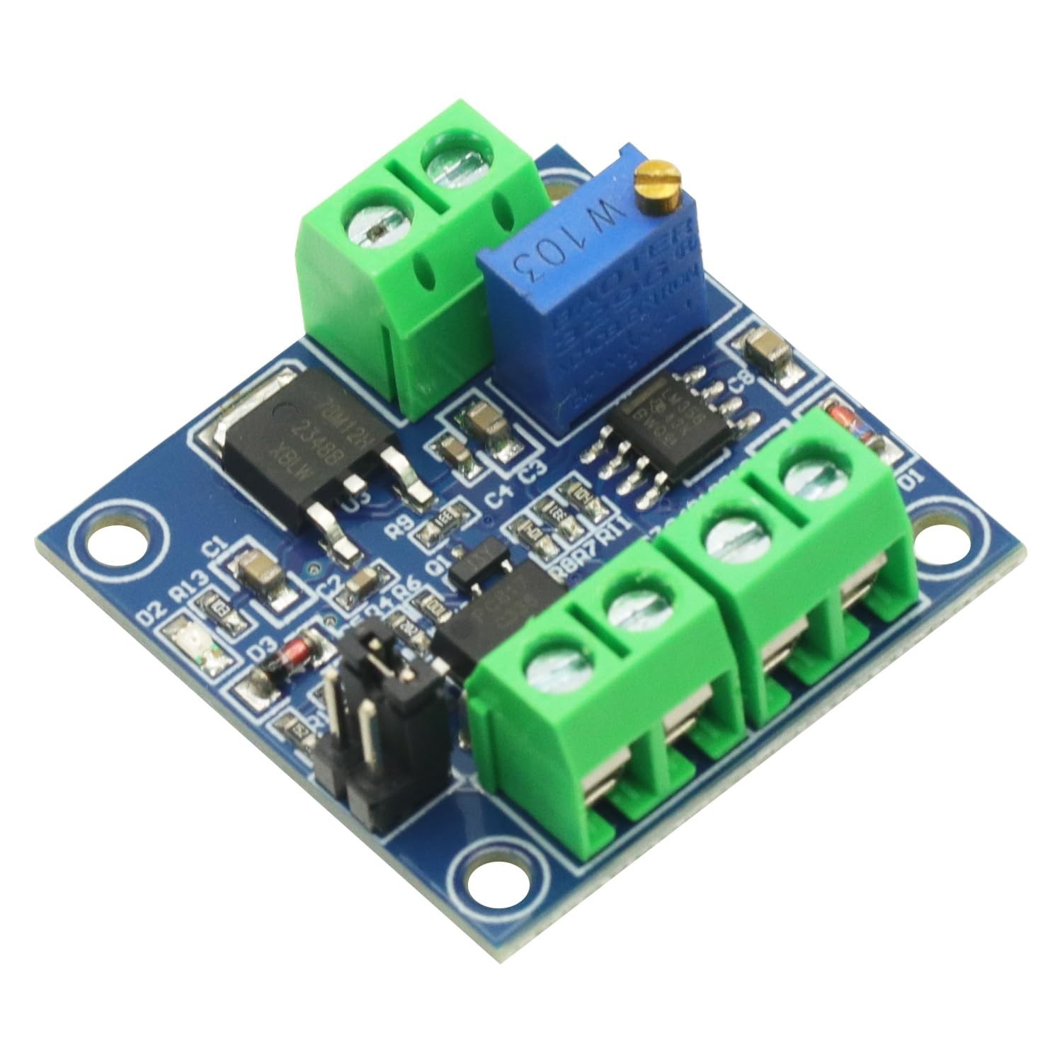 Professional 2PCS PWM to Voltage Modules - 0-10V Output for Electronics Projects